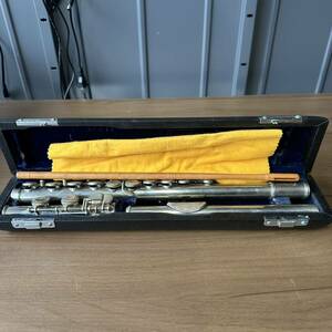 フルート 管楽器 吹奏楽 ケース付き　箱付き　miyazawa flute 1スタ　1円