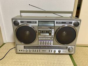 昭和レトロ ナショナル National RX-5350ラジカセ AMBIENCE ラジオカセット　カセットデッキ　アンティーク