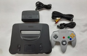 Nintendo64 ニンテンドー64 N64 本体 コントローラー ACアダプター ケーブル付き 箱と説明書無し 動作確認済み