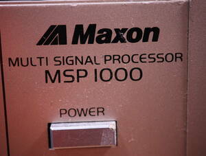 Maxon MSP1000 動作チェック済み