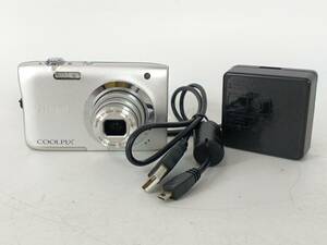 15213-01★ニコン/NIKON クールピクス COOLPIX A100 コンパクトデジタルカメラ シルバー★