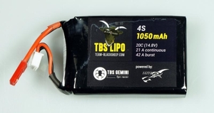 AquaPC★送料無料 ミニマルチコプターに最適4S 1.0AH TBS LiPo (Gemini)★