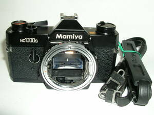 6135●● Mamiya NC 1000S ボディ、マミヤCSマウントのシャッター速度優先AE&マニュアル機 ●26