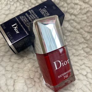 難あり ディオール ネイルカラー マニュキア レッド 742 DIOR 赤 クリスチャンディオール Dior ディオール ヴェルニ