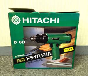 日立 Hitachi ドライバドリル D 6D コードレス ドライバ 電動 ドリル DIY 工具