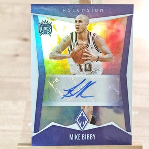 99枚限定 マイク・ビビー 2023-24 Panini Phoenix Ascension Mike Bibby Auto 12/99 直筆サインカード サクラメント・キングス