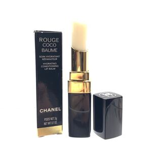 未使用 CHANEL シャネル ルージュココボーム リップクリーム リップスティック ROUGE COCO 化粧品 コスメ 管理RY24003857