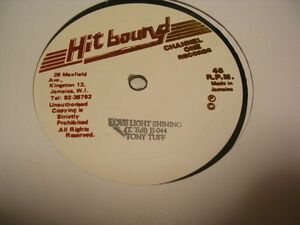 ★Reggae 12inch★TONY TUFF/LOVE LIGHT SHINING