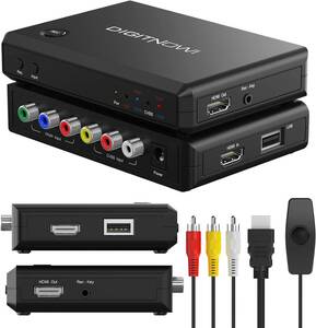 HDゲームキャプチャ/HDMIビデオコンバータ/レコーダー PS4 Xbox One/Xbox 360 LiveTV PVR DVRなど HDMI/CVBS入力とHDMI出力に対応 フルHD 