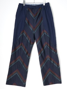 PAUL SMITHポールスミス メインライン CHEVRON PATTERN WIDE EAZY PANTSイージーワイドパンツ[MPTA71776]