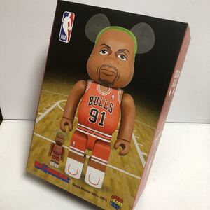 激レア ベアブリック デニス・ロッドマン 100% & 400% (BE@RBRICK シカゴ・ブルズ Dennis Rodman Chicago bulls)