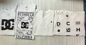 DC SHOE CO　Tシャツ　半袖　３枚　長袖　１枚　サイズM　計４枚　ロンT　DC SHOES　ディシーシューズ　USA スケーター　スケボー