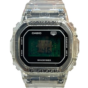 【稼働品】CASIO カシオ G-SHOCK ジーショック DW-5040RX 腕時計 時計 40周年 デジタル クォーツ 樹脂 クリア