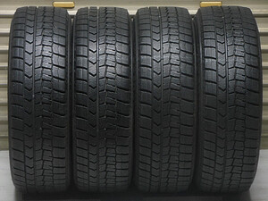 ◎バリ山！ダンロップ WINTERMAXX WM02 185/60R15 4本セット ヤリス、アクア、ヴィッツ、シエンタ、フィット、シャトル、フリードなどに 