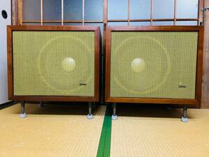 ★ ★★ JBL C38 BARON バロンスピーカー（JBL D130, JBL N1200 。JBL 175 16Ω）のペアです。 非常にうまく機能します。