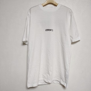 4-0608S∞VETEMENTS WRITTEN LOGO T-SHIRT 半袖Ｔシャツ カットソー ホワイト ヴェトモン F95515