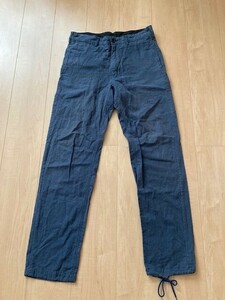 アメリカ製！ Engineered Garments エンジニアードガーメンツ 薄手コットンパンツ 30サイズ