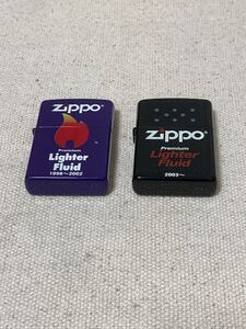 ZIPPO ジッポー Lighter Fluid 2セット 03年