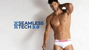 即決正規品新品 オージーバム Aussiebum Seamless Tech3.0 Brief -白M-ビキニブリーフ 白色 現品表記サイズ M