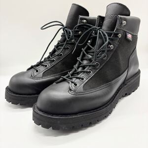 極美品●Danner Light ダナーライト トレッキングブーツ マウンテン ゴアテックス ビブラム 8ホール 31400X GORE-TEX Vibram ブラック USA