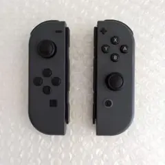 【ジャンク品】【純正】ニンテンドースイッチ　Joy-Con　グレー（L）（R）