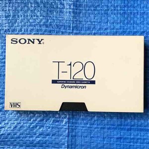 中古 VHSビデオテープ SONY T-120 映像消去済