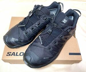 美品 サロモン SALOMON XA PRO 3D V9 WIDE GTX メンズ 防水 幅広タイプ ゴアテックス L47277000