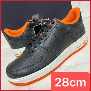 ★送料無料★【新品】28CM Nike Air Force 1 Low Halloween ナイキ エアフォース1 ロー プレミアム ブラック オレンジ ハロウィーン 黒 白