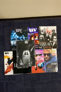 LUNA SEA Tシャツと雑誌まとめて8点セット LUNA SEA ROSIER ジャケットTシャツ 雑誌uv V系 商品説明をお読み下さいませ。