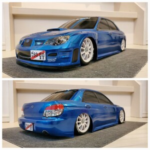 【未走行・即決】TT-02 タミヤ スバル インプレッサ WRX STI 仕様 1/10 XB シャーシ TAMIYA SUBARU IMPREZA WRC