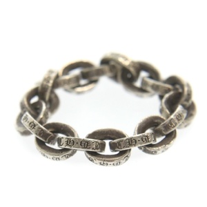 CHROME HEARTS クロムハーツ PAPER CHAIN RING ペーパーチェーン シルバーリング シルバー 9号