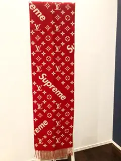 【値下げ】希少 Supreme×Louis vitton マフラー