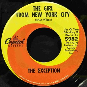 【10/16～10/23 限定5%OFF!!】EXCEPTION / THE GIRL FROM NEW YORK CITY (US-ORIGINAL)