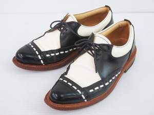 R.J.B THE FLAT HEAD アールジェイビーフラットヘッド L103 FLAT LOW SHOES ダイヤ柄 フラットロウシューズ