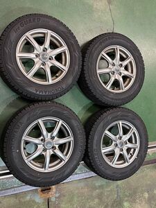 185/70R14 スタッドレス　ヨコハマ　2021年製　関東関西送料6120円 アイスガード　iG60 カローラアクシオ　5.5j +40 pcd100 