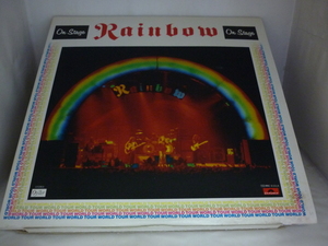 LPA12622　レインボー RAINBOW　/　オン・ステージ ON STAGE　/　国内盤2LP 盤良好