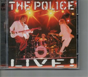 【送料無料】ポリス /The Police - Live! 【超音波洗浄/UV光照射/消磁/etc.】2枚組/Live 1979&1983/Sting