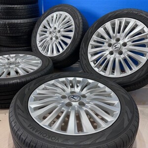 【2022年製造】 205/55R17 YOKOHAMA　BluEarth RV-03 タイヤ ホイールセット 205/55/17 4本　205/55/17　ホンダ純正　ステップワゴン