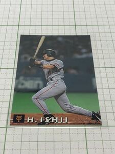 カルビー 1998 プロ野球チップス　ジャイアンツスペシャルカード　G-41 石井浩郎（巨人）