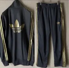 【大人気】00s adidas トラックジャケット セットアップ Y2K 春