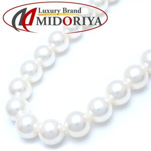 MIKIMOTO ミキモト パール ネックレス あこや真珠7.5～8ミリ 44cm シルバー/292671【中古】