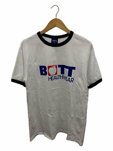 BoTT◆Health Ringer Tee/Tシャツ/XL/コットン/WHT/231BoTT11