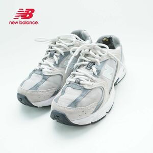 New Balance ニューバランス 23.5 MR530CB スニーカー レースアップ スエード メッシュ グレー/RC166