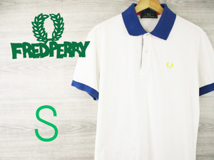 FREDPERRY フレッドペリー イタリア製 ＜刺繍ロゴ 半袖 ポロシャツ＞H3199ｍ