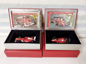 ixo イクソ 1/43 Ferrari F2003 #1 Winner USA GP / Ferrari 126C3 #28 1983 フェラーリ　☆激レア☆　ミニカー　ホットウィール