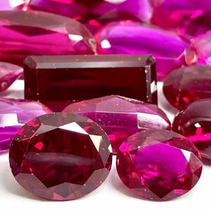 ●ルビー19点おまとめ112.5ct●s 裸石 宝石 ruby コランダム 紅玉 jewelry corundum ジュエリー