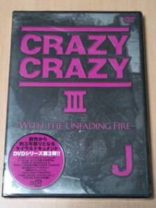 激レア美品DVD Jさん CRAZY CRAZY Ⅲルナシー小野瀬潤LUNA SEA ベーシストwumf