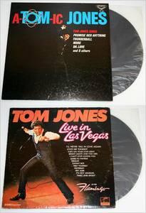 【中古LPレコード】 トム・ジョーンズ サード・アルバム / LIVE IN LAS VEGAS 2枚セット Tom Jones LP