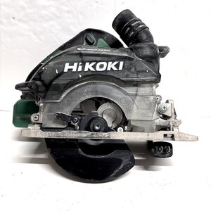 【41】HIKOKI ハイコーキ 125mm 深切り電子集じん丸のこ 木工用 本体のみ 工具 電動工具 通電確認 中古品