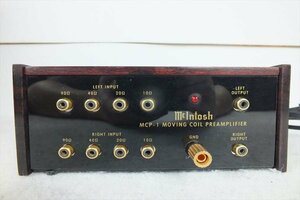 ★ McIntosh マッキントッシュ MCP-1 アンプ 中古 動作確認OK 現状品 240601C4758